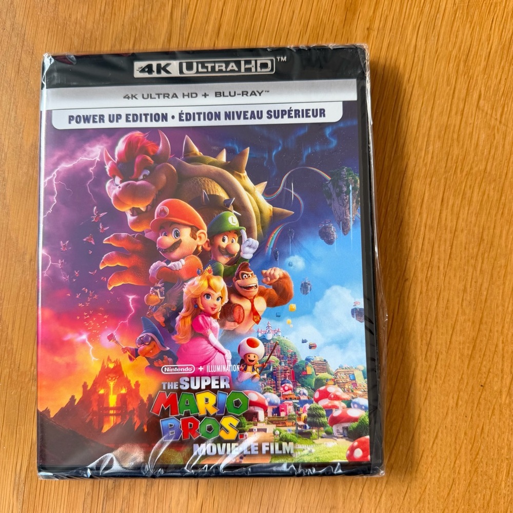 Nintendo Super Mario Bros Movie 4K Ultra HD Blu-ray - Multicolor